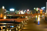 大阪夜景027：難波：湊町リバープレイス