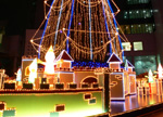 大阪夜景057：梅田：スカイビルのクリスマス
