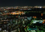 大阪夜景092：南港：WTCコスモタワー展望台